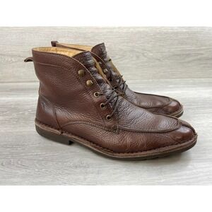 Tommy Bahama Glenrock Men's Boot Brown Leather‎ 11 Ankle Chukka Classic Shoes